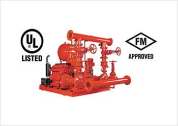 Ul listed fire pump set