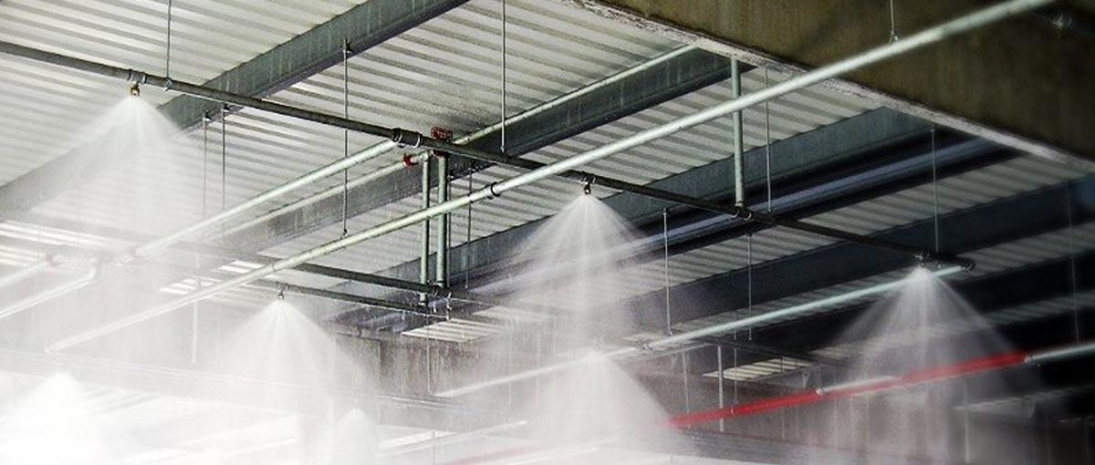 Fire sprinkler system in Dubai, UAE