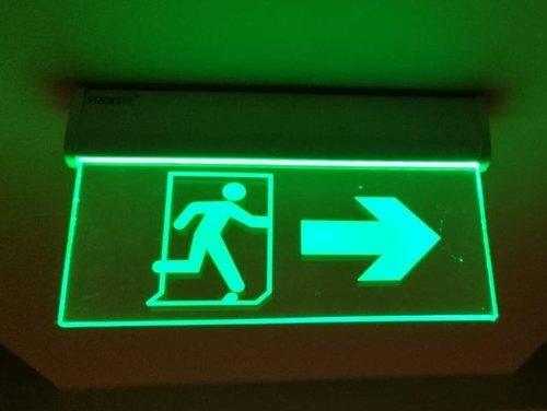 Emergency exit lights in dubai, uae